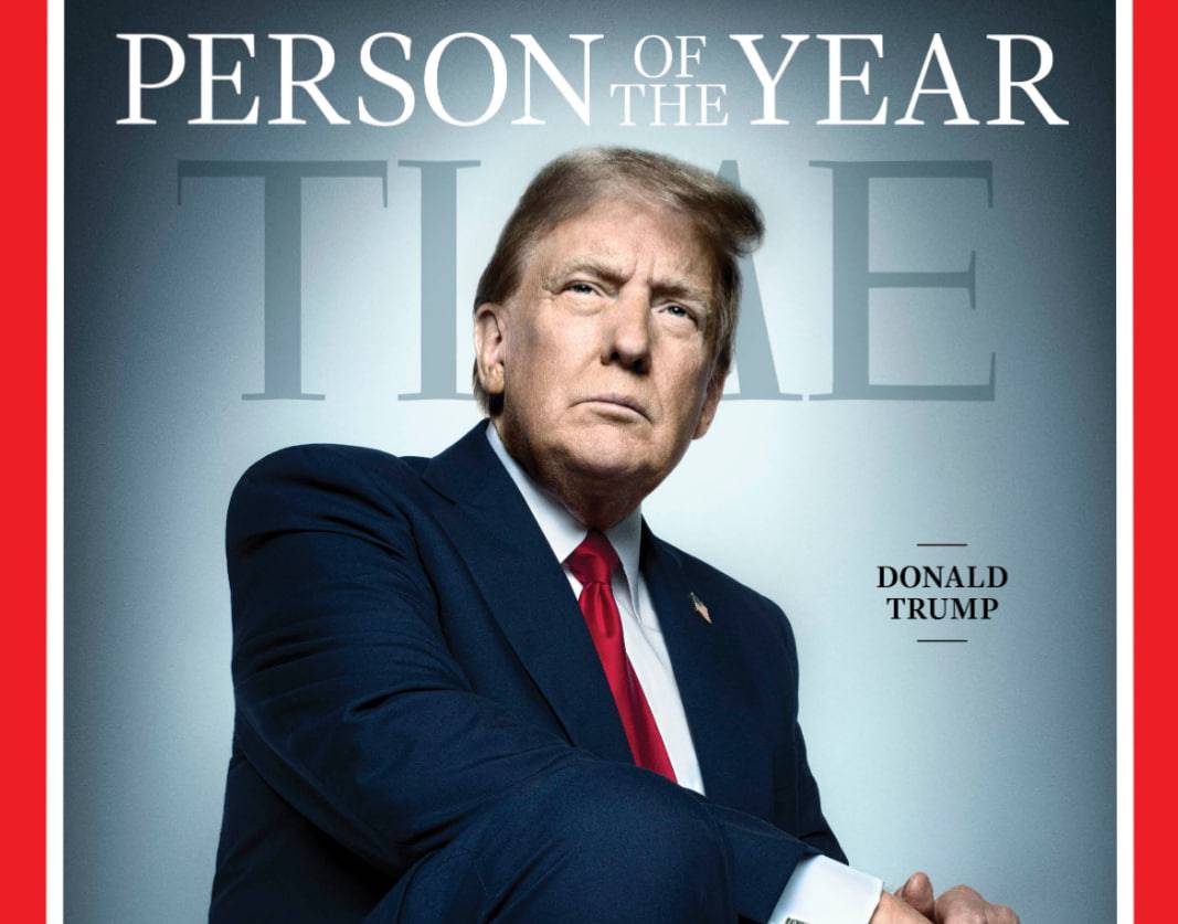 Трамп появился на обложке Time как «человек года» 