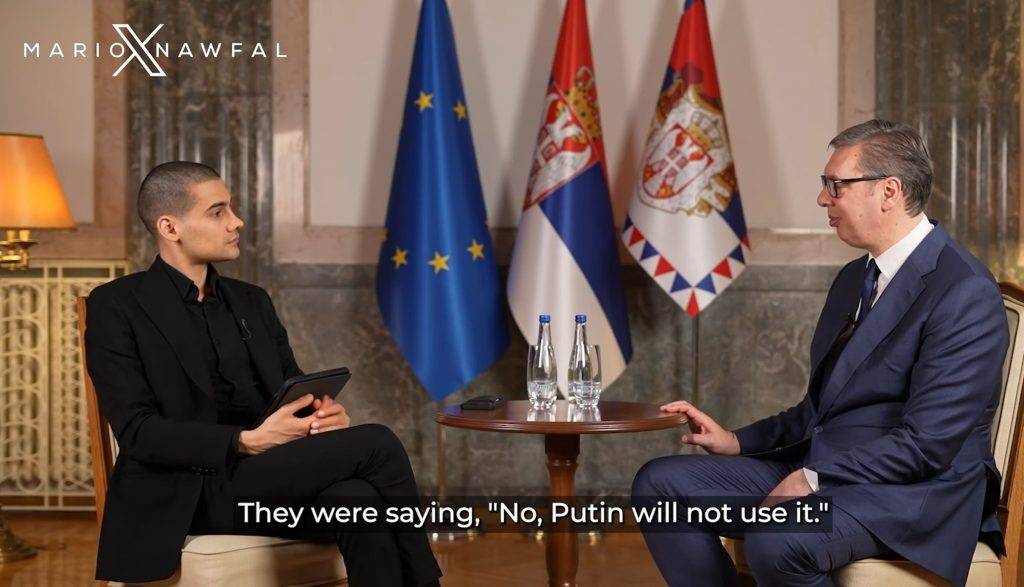Президент Сербии Вучич считает, что Путин дважды тайно встречался с мировыми лидерами