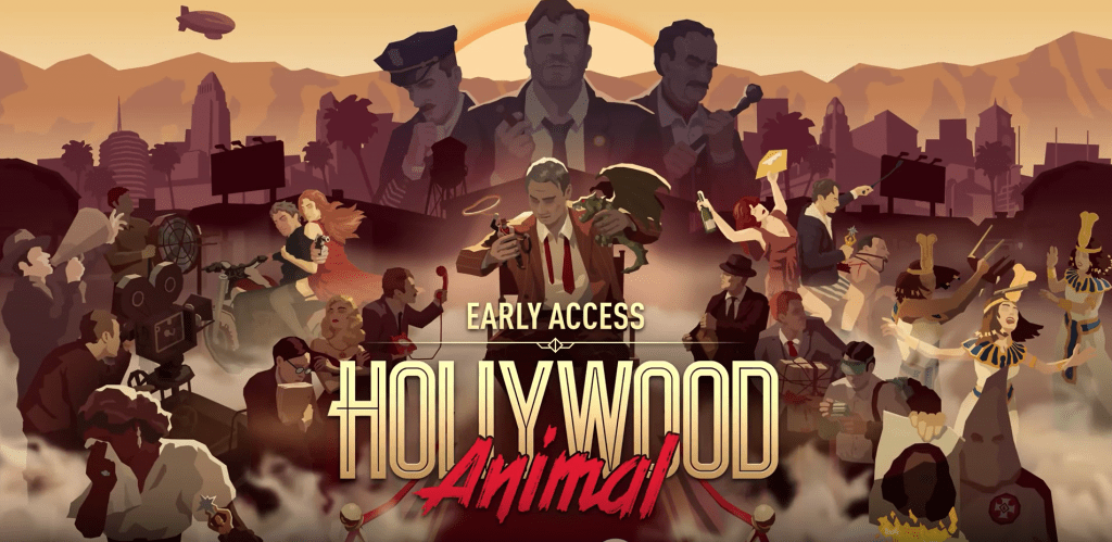 Начался ранний доступ Hollywood Animal — новой игры про кино и мафию
