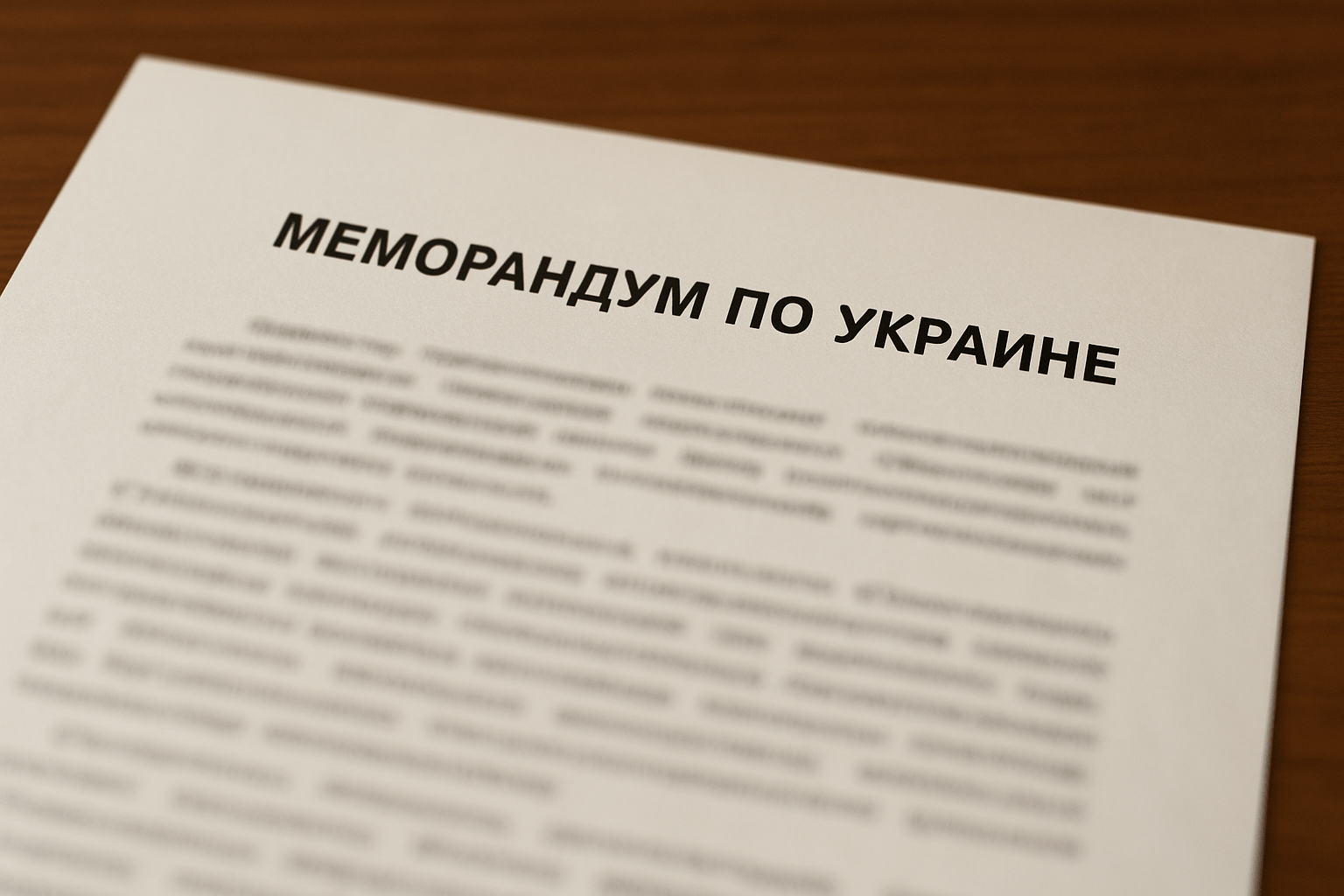 Москва завершает черновик соглашения с Киевом