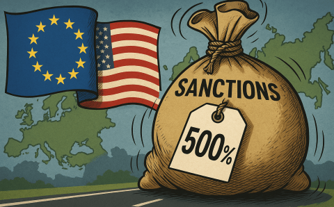 Как СМИ 500-процентные пошлины против России «обнаружили»