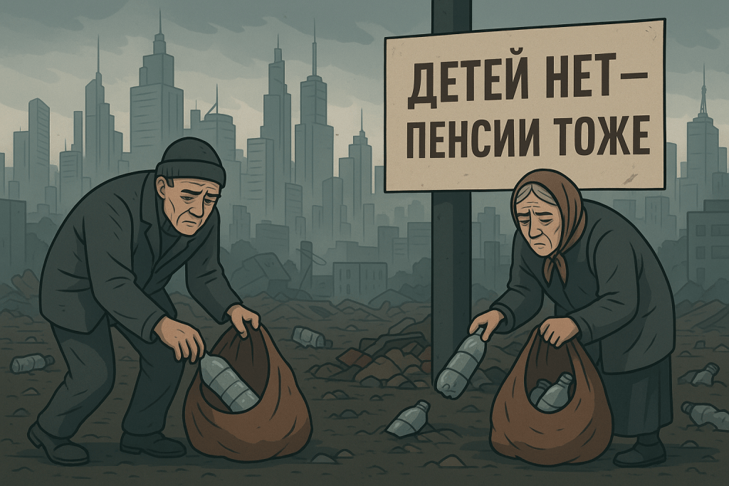 Отмену «к чертовой матери» пенсий теперь «предлагают» ведущие ТВ