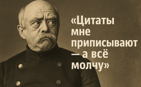 Историк Мединский приписал Бисмарку фразу, которую тот никогда не произносил