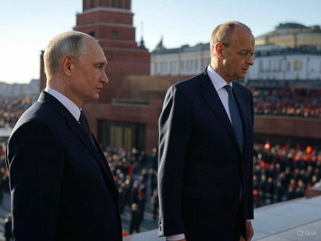 Российские СМИ выдумали фейк про приезд Фридриха Мерца в Москву 9 мая