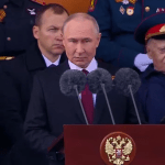 Путин поздравил граждан с 80-летием Победы на параде в Москве