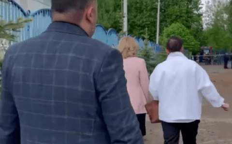 Подмосковный детсад эвакуировали после падения части БПЛА