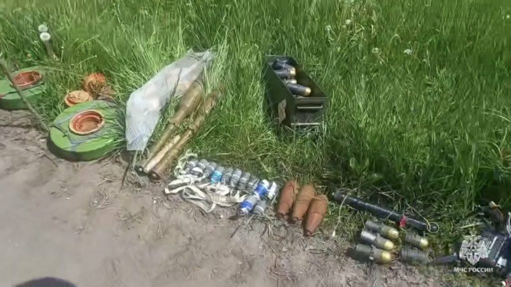 В Курской области обезврежено более 5,6 тыс. боеприпасов на границе