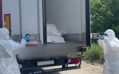 МО РФ показало видео с замороженными телами солдат ВСУ