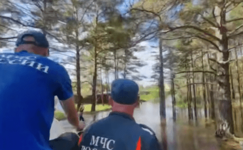 В Чите подтопило приусадебные участки из-за размыва насыпи