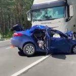 Три человека погибли при лобовом столкновении с грузовиком под Нижнеудинском