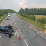 Водитель BMW погубил себя и ребенка в ДТП под Зарайском