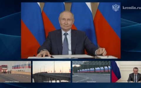 Путин открыл участок трассы М-12 от Башкирии до Свердловской области