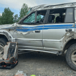 На Камчатке перевернулась Toyota Land Cruiser, 8 человек в больнице, один погиб