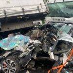 В результате тройной аварии под Тугулымом погибло 4 человека, 1 пострадал