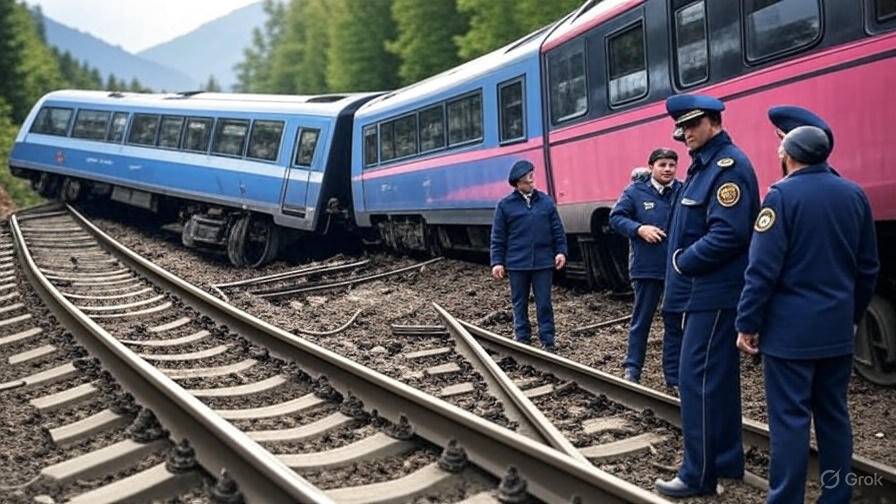 На Закарпатье сошёл с рельсов пассажирский поезд