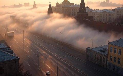 На Москву и Подмосковье опустится туман