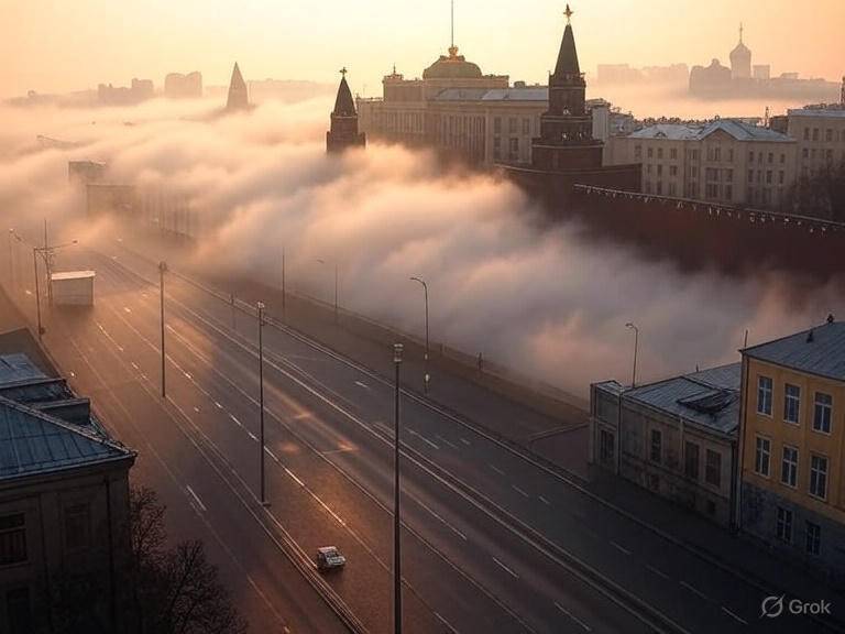 На Москву и Подмосковье опустится туман