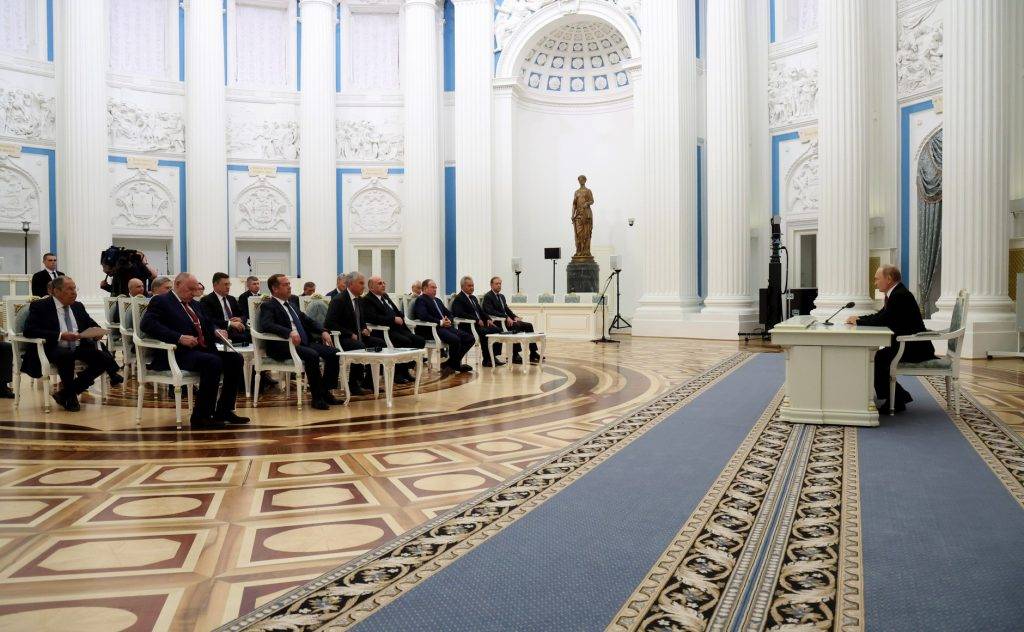 Путин провёл совещание по итогам переговоров с Трампом на Аляске