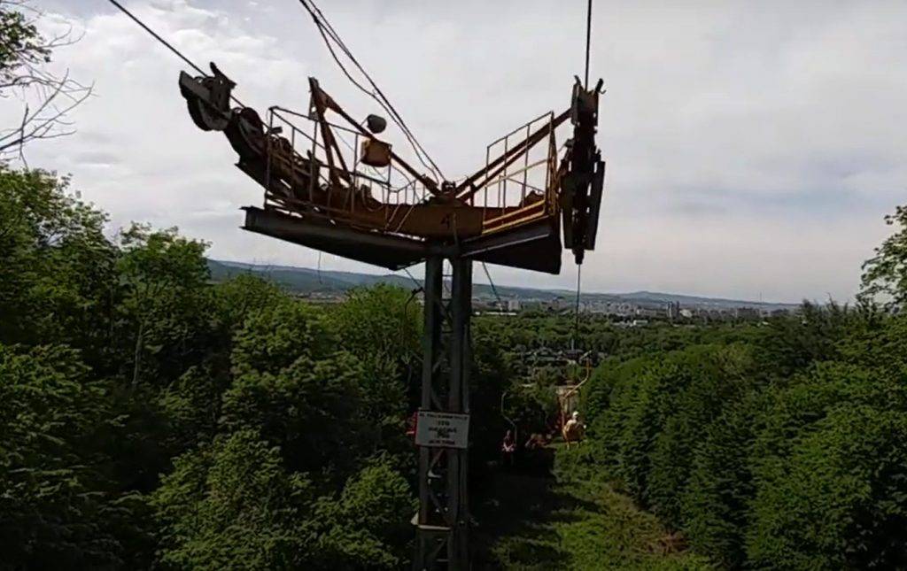 В Нальчике оборвалась канатная дорога, есть пострадавшие