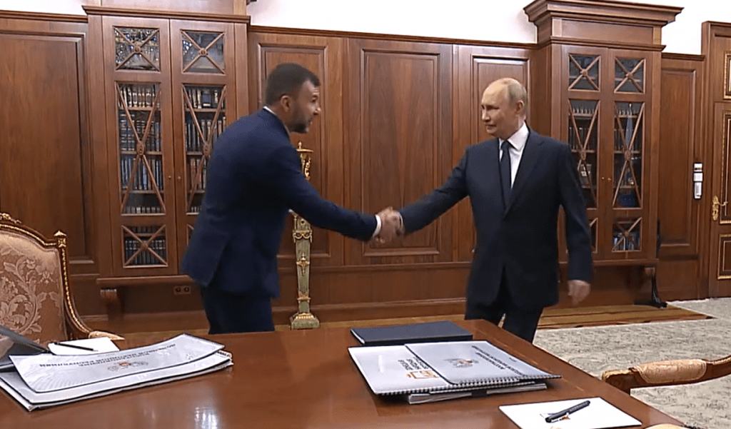 Путин узнал от Пушилина, как выживают города ДНР без воды