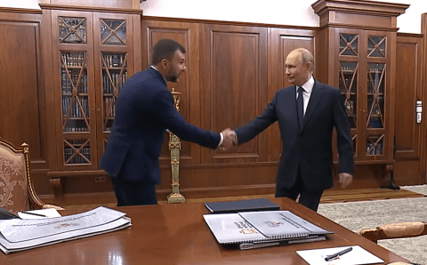 Путин узнал от Пушилина, как выживают города ДНР без воды