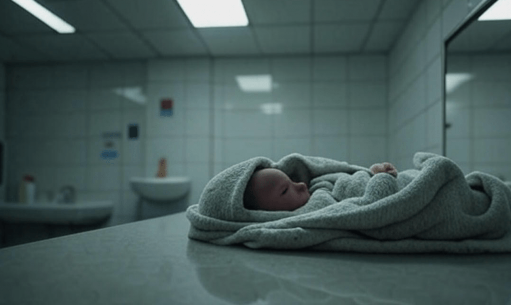 Девушка из Электростали бросила новорожденную дочь в туалете за границей