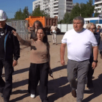 Дронов дал поручение ускорить стройку гимнастического центра в Великом Новгороде