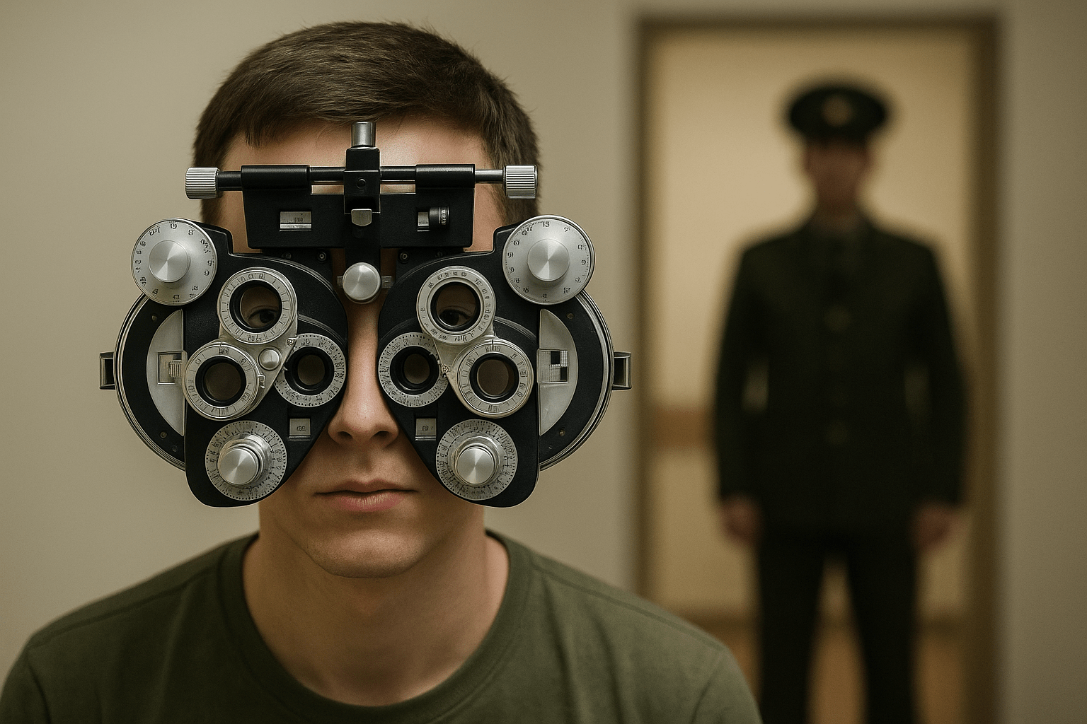 Как считают близорукость при призыве на военную службу