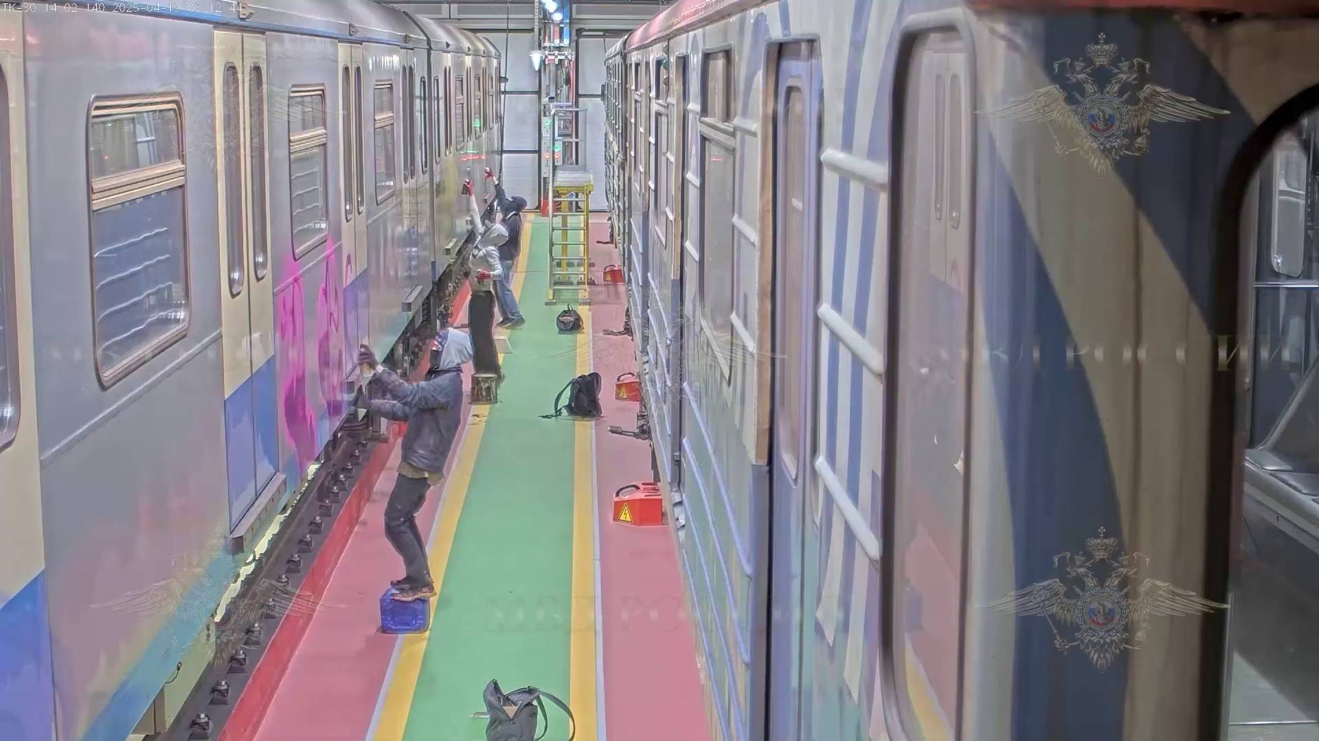 Граффити-художникам из Москвы грозит пять лет за рисунки в метро