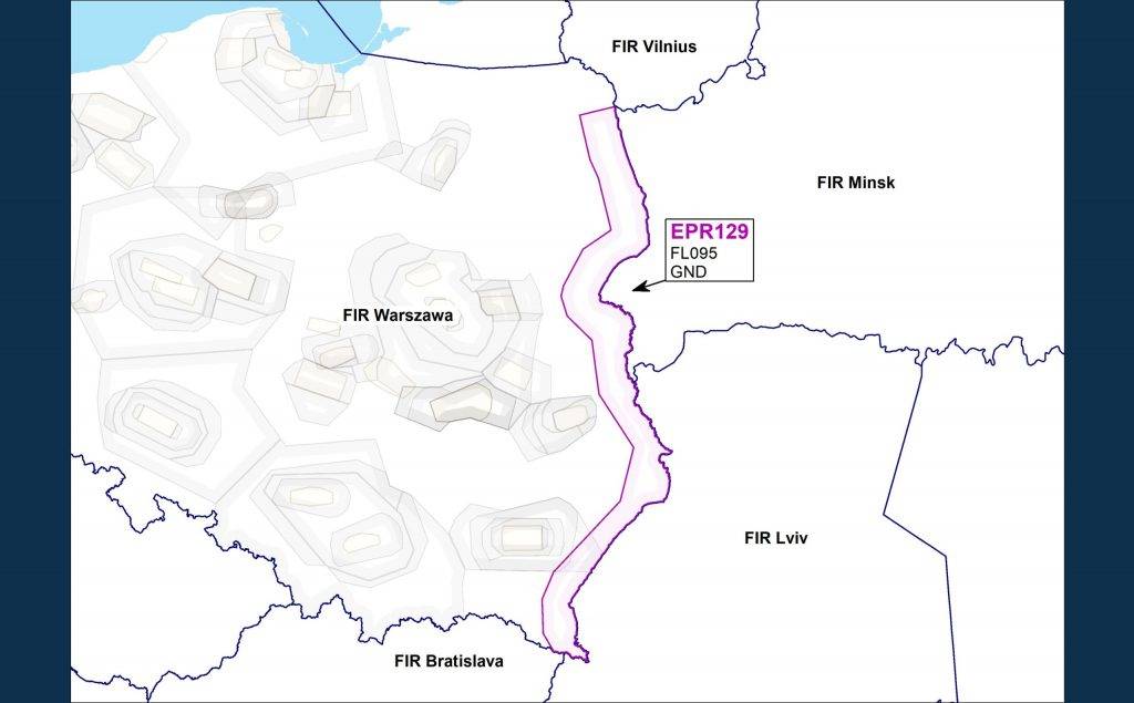 Польша закрыла небо на границе с Украиной и Белоруссией на фоне инцидента с БПЛА