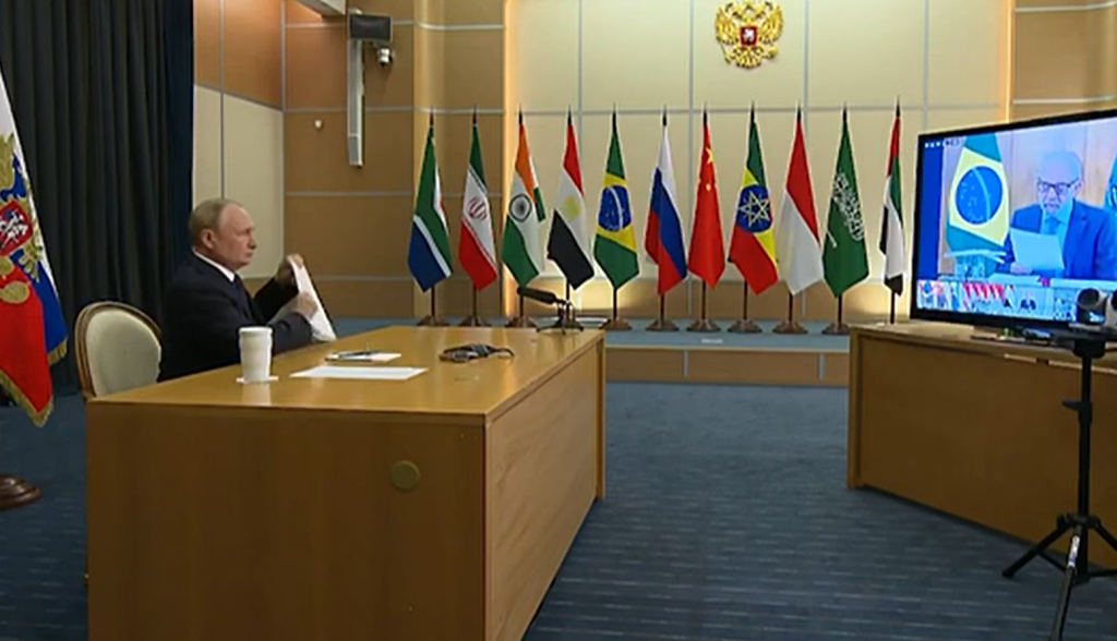 Встреча БРИКС с участием Путина прошла в закрытом формате