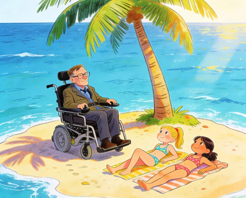 Парализованный Стивен Хокинг стал «преступником на острове Эпштейна»