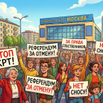 В Петербурге активисты «тайно» выступили за референдум против закона о реновации