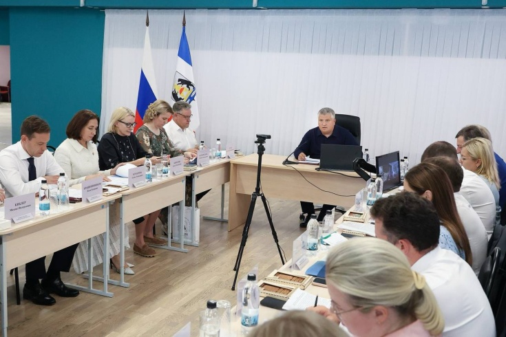 Губернатор Дронов провёл выездное заседание в Борках по развитию Новгородского округа