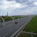 В Петербурге перекрыли центральный участок ЗСД после ночной атаки беспилотников